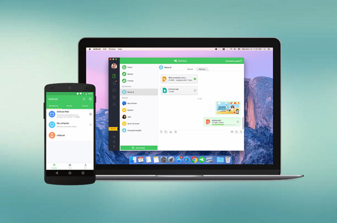 best app for connecting android tablet to mac